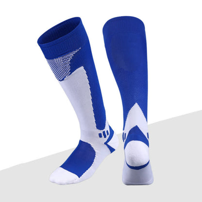 Fußball-Sport-Kompressions-Kniestrümpfe (6 Paar) - Blau - EU38-45 (US5-11) - image 5