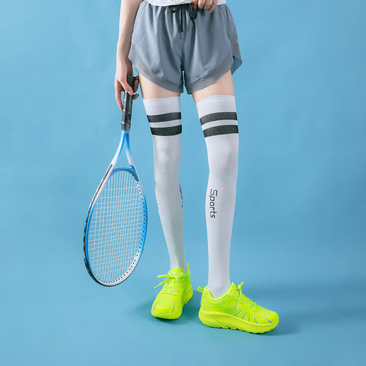 Fitness-Kompressionsstrümpfe (2 Paar) - Weiß - EU36-42 (US3-8,5) - image 0