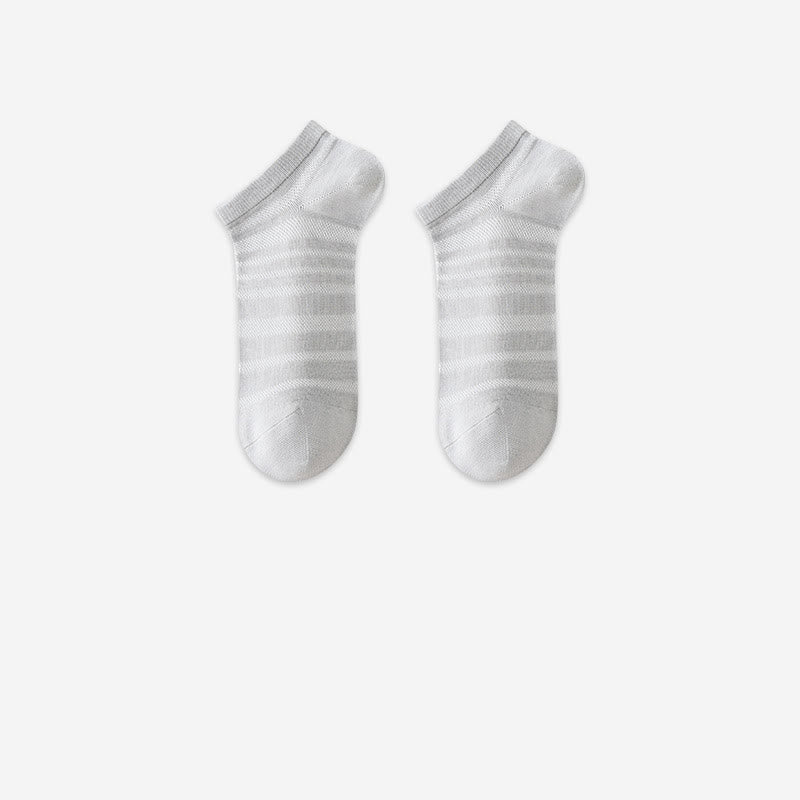 Atmungsaktive Söckchen aus Modalnetz (6 Paar) - Grau - EU35-40 (US3-7) - image 13