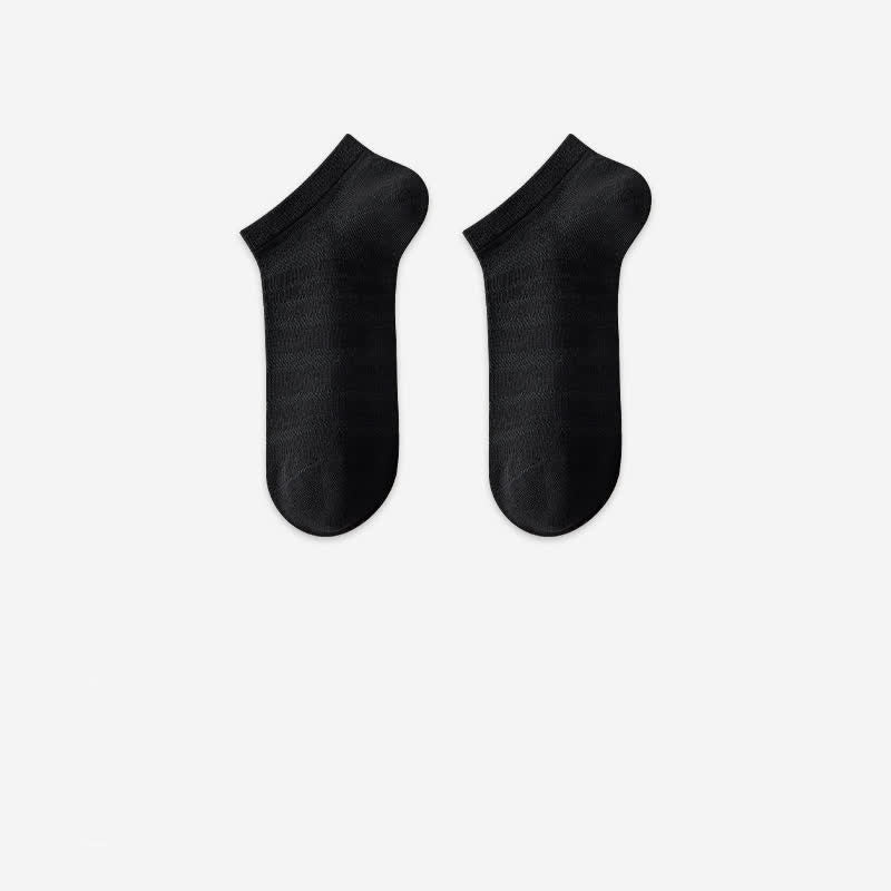 Atmungsaktive Söckchen aus Modalnetz (6 Paar) - Schwarz - EU35-40 (US3-7) - image 14