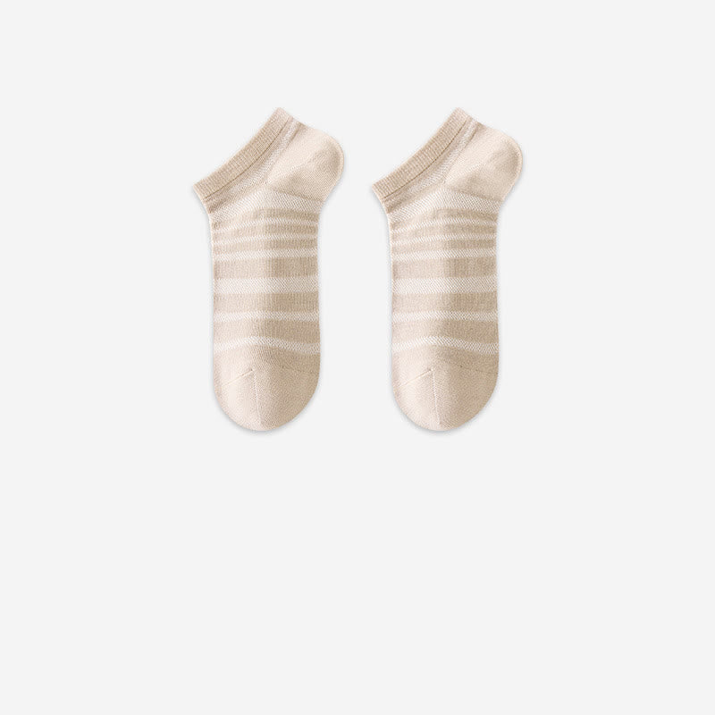 Atmungsaktive Söckchen aus Modalnetz (6 Paar) - Khaki - EU35-40 (US3-7) - image 12
