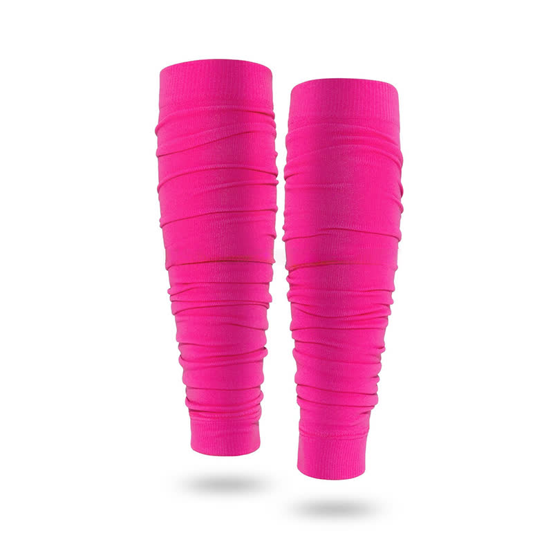 Gerüschte Kompressions-Wadenmanschetten für den Außenbereich - Rose - Einheitsgröße - image 15