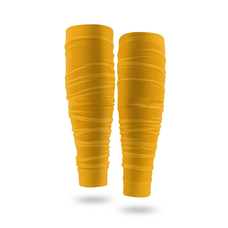 Gerüschte Kompressions-Wadenmanschetten für den Außenbereich - Orange - Einheitsgröße - image 4