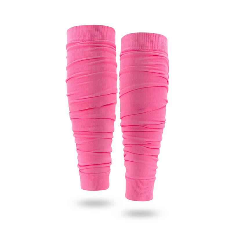 Gerüschte Kompressions-Wadenmanschetten für den Außenbereich - Rosa - Einheitsgröße - image 9