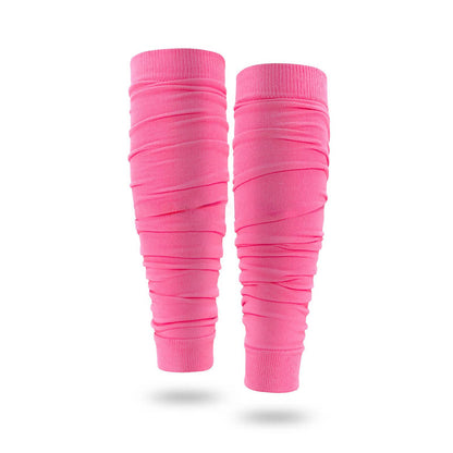 Gerüschte Kompressions-Wadenmanschetten für den Außenbereich - Rosa - Einheitsgröße - image 9