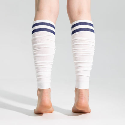 Gerüschte Kompressions-Wadenstulpen mit Doppelstreifen - image 15