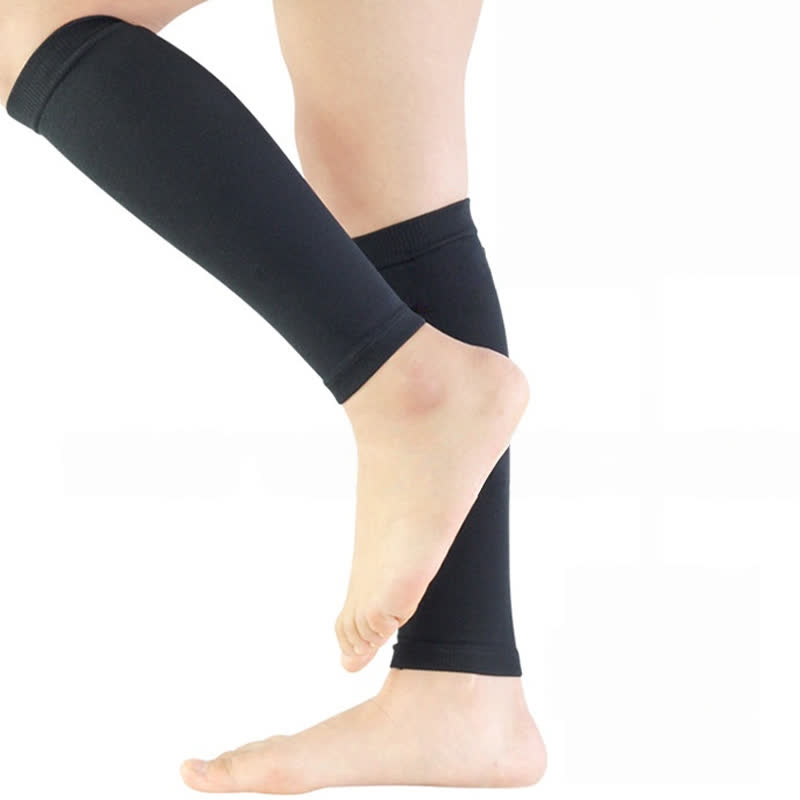 Einfarbige Fußball-Wadenkompressionsärmel (3 Paar) - image 5