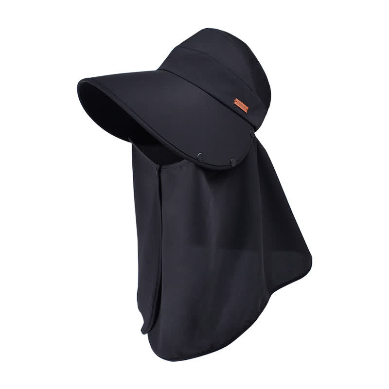 Outdoor-Sonnenhut mit Visier und abnehmbarer Nackenklappe - image 7