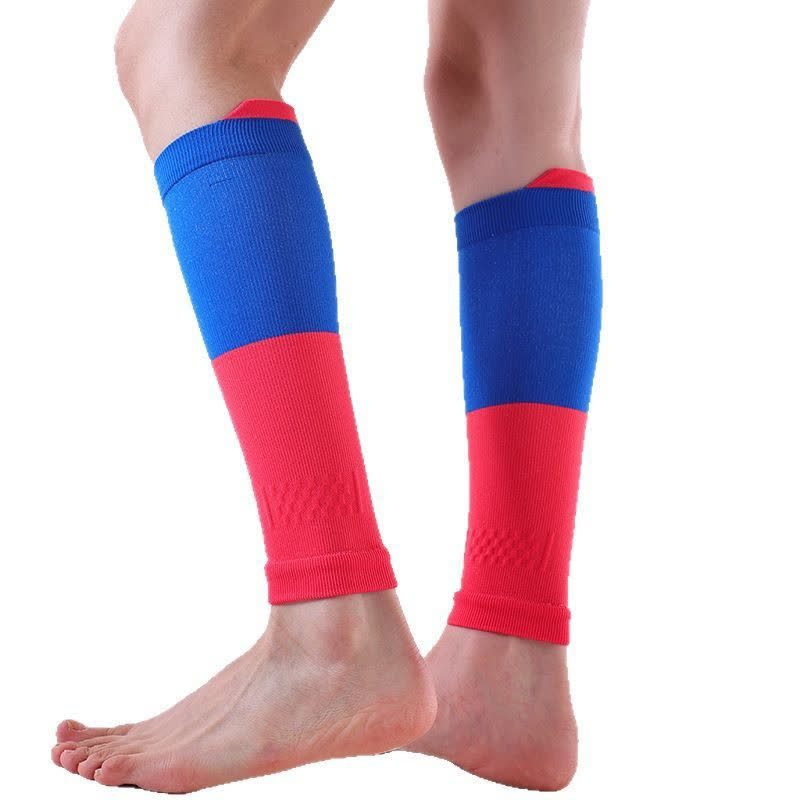 Colorblock Sports Running Kompressions-Wadenmanschetten (3 Paar)