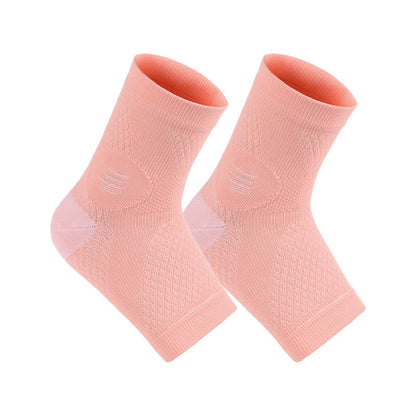 Hochelastische, ultradünne Sport-Kompressions-Knöchelorthesen - Rosa - XL - image 9