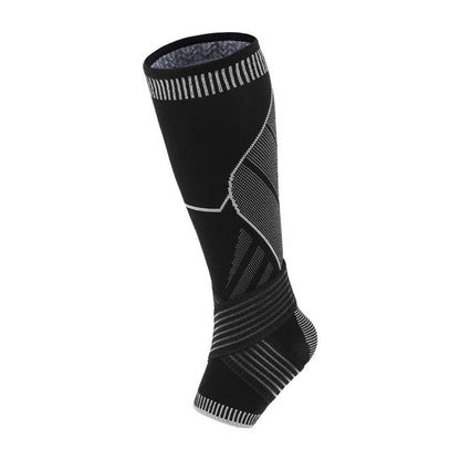 Kompressions-Wadenknöchelmanschetten mit rutschfestem Riemen - Schwarz - XL - image 5