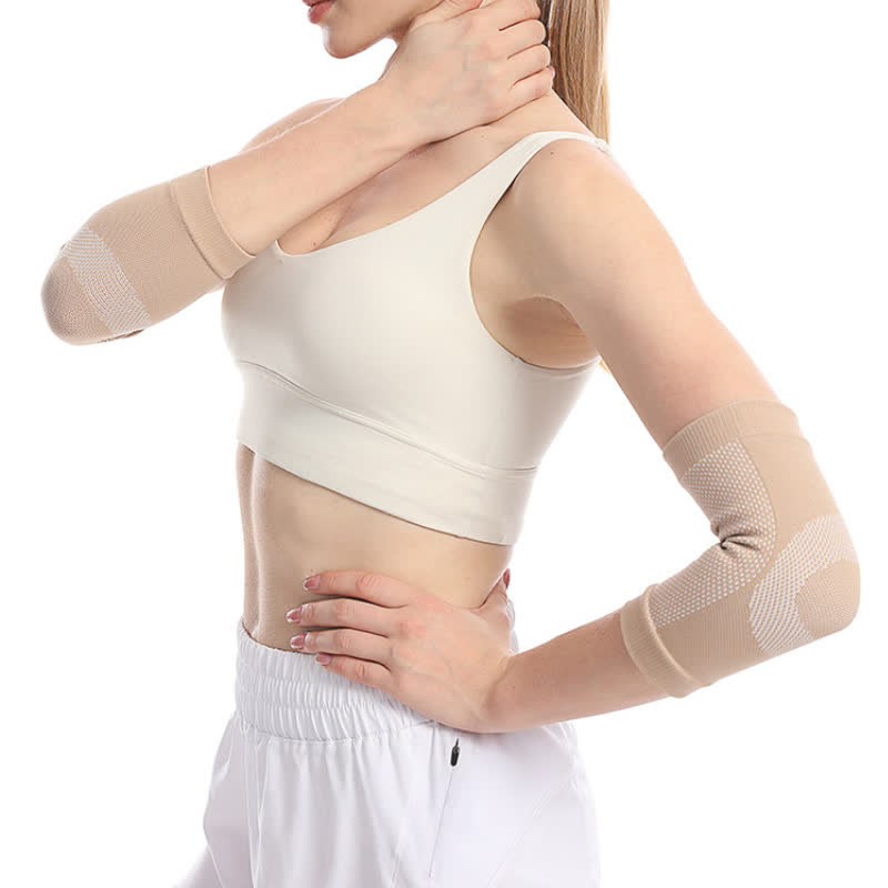 Atmungsaktive, hochelastische Sport-Arm- und Ellenbogenmanschetten - image 7