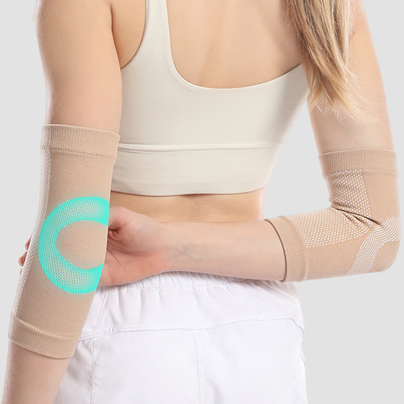 Atmungsaktive, hochelastische Sport-Arm- und Ellenbogenmanschetten - image 6