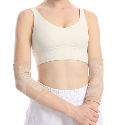 Atmungsaktive, hochelastische Sport-Arm- und Ellenbogenmanschetten - image 5