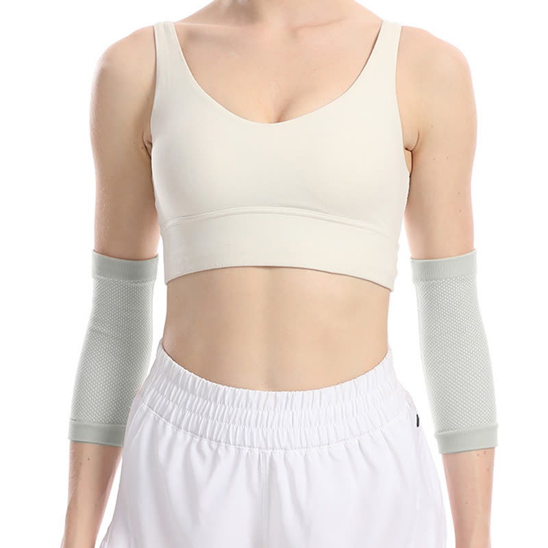 Atmungsaktive, hochelastische Sport-Arm- und Ellenbogenmanschetten - image 3