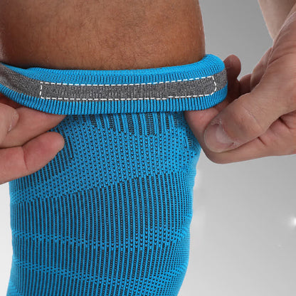 Gestrickte, atmungsaktive, hochelastische Sport-Knieschützer