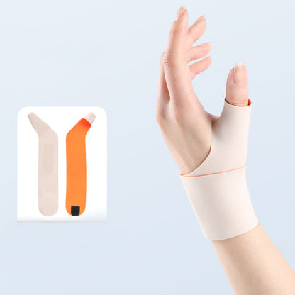 Ultradünne Sport-Kompressionsmanschette für Daumen und Handgelenk - Beige - Einheitsgröße - image 5
