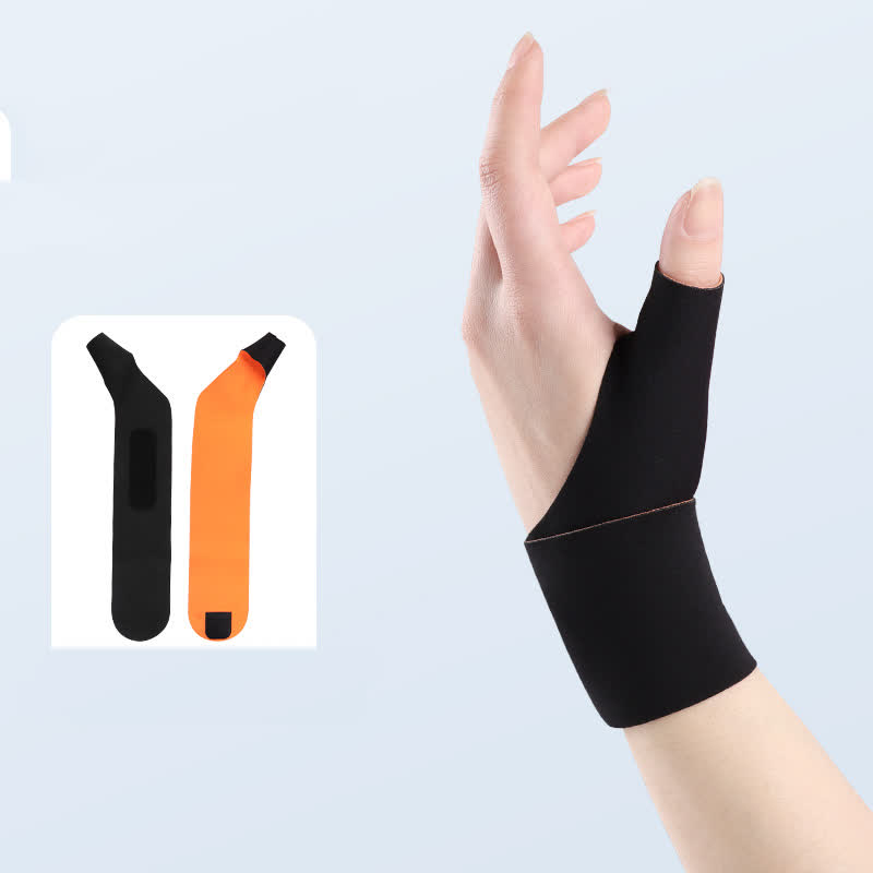 Ultradünne Sport-Kompressionsmanschette für Daumen und Handgelenk - Schwarz - Einheitsgröße - image 12