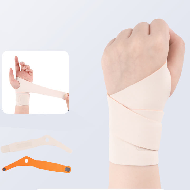 Leichte, umlaufende Kompressions-Sport-Handgelenksmanschetten - Beige - Einheitsgröße - image 9