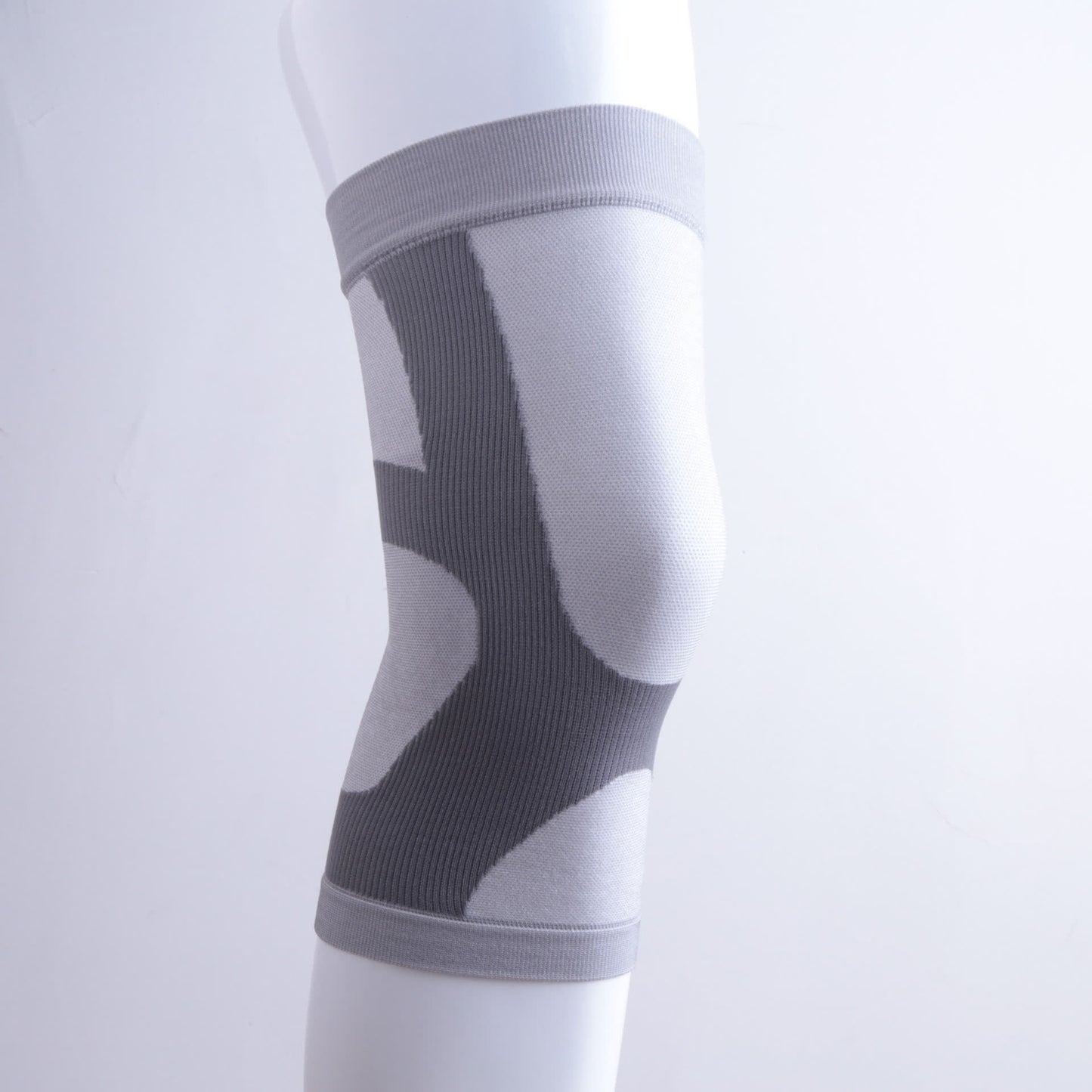 Elastische Sport-Kniebandagen mit Farbblock