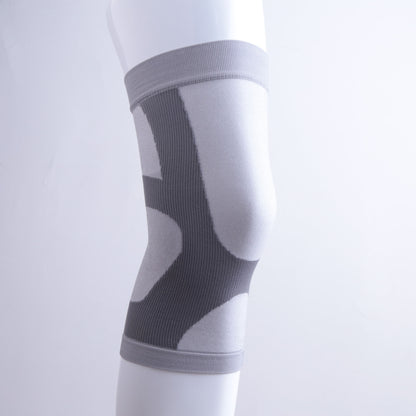 Elastische Sport-Kniebandagen mit Farbblock