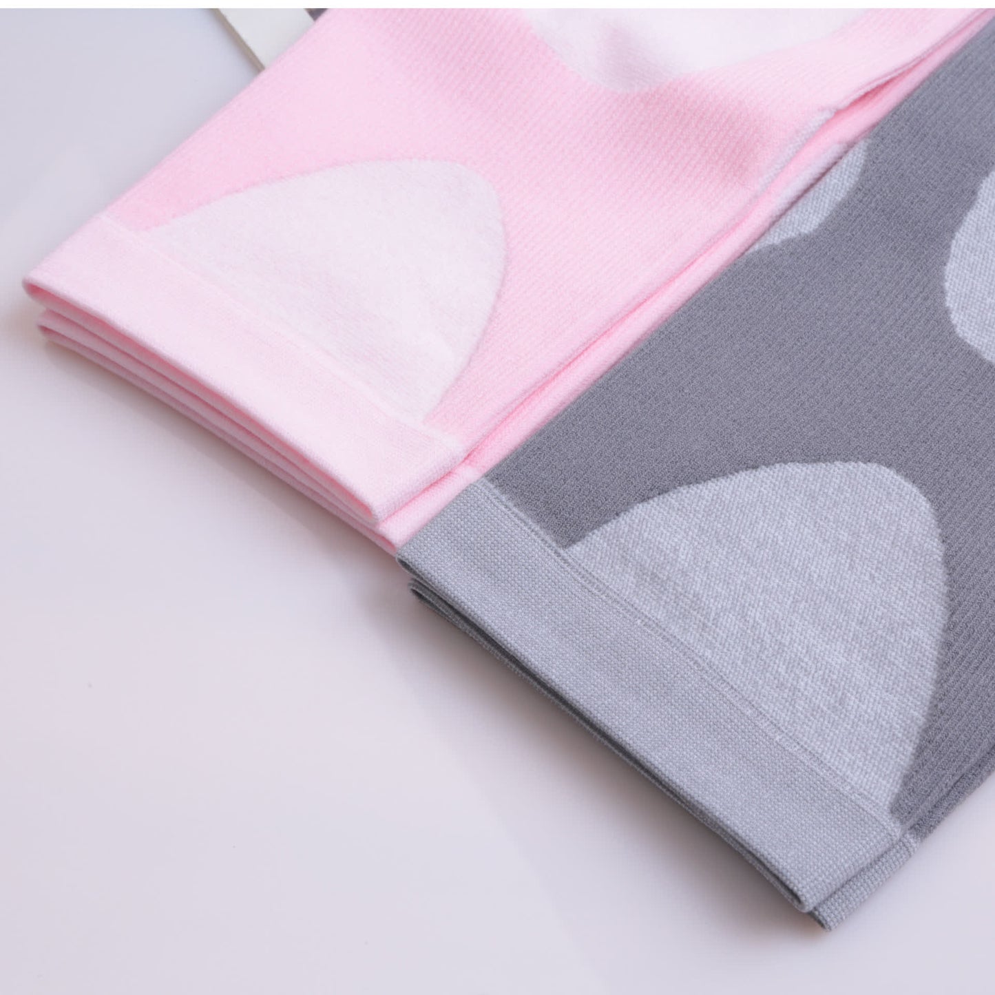 Elastische Sport-Kniebandagen mit Farbblock