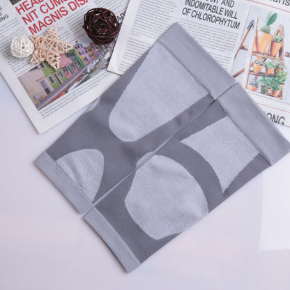 Elastische Sport-Kniebandagen mit Farbblock