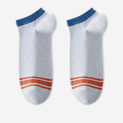 Hochelastische antibakterielle Söckchen aus reiner Baumwolle (6 Paar)