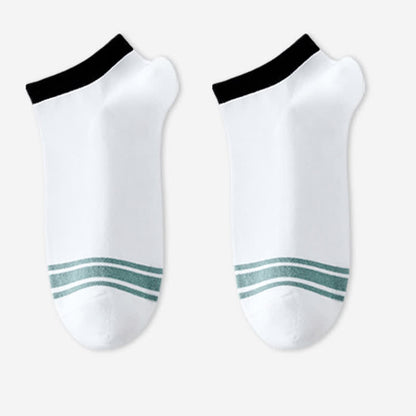 Hochelastische antibakterielle Söckchen aus reiner Baumwolle (6 Paar)