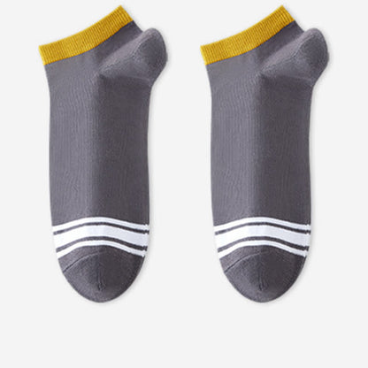 Hochelastische antibakterielle Söckchen aus reiner Baumwolle (6 Paar)