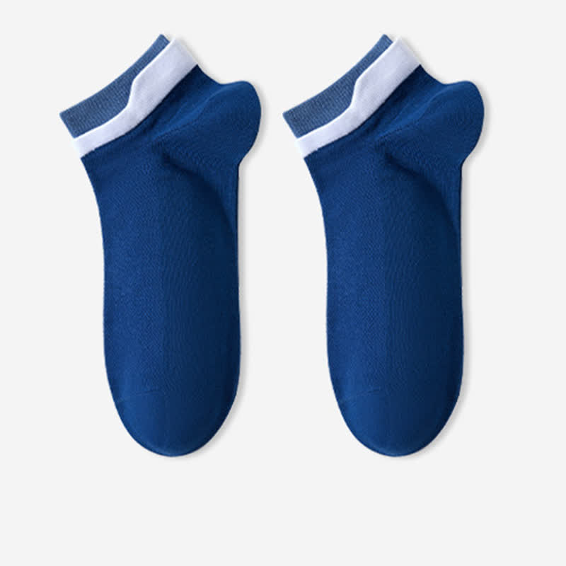 Atmungsaktive Söckchen aus reiner Baumwolle mit Netzstoff (5 Paar)