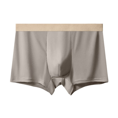 Herren-Boxershorts aus Eisseide mit hohem Bund (3er-Pack) - Hellgrau - 10XL - image 2