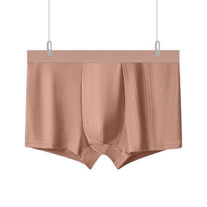Hochelastische Boxershorts mit hoher Taille für Herren in Übergröße (3er-Pack)