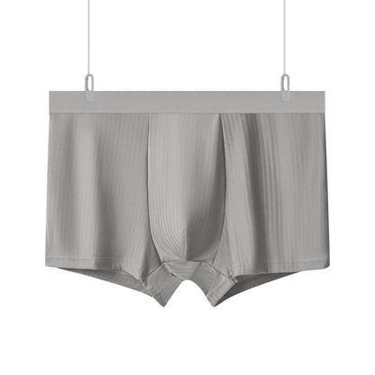 Hochelastische Herren-Boxershorts mit hohem Bund (3er-Pack) - Hellgrau - 10XL - image 10