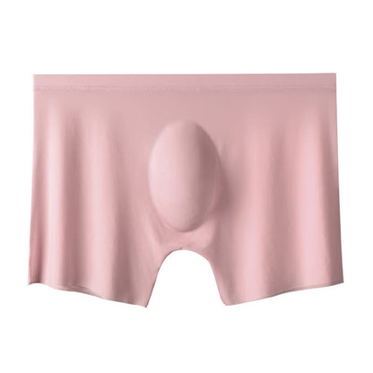 Atmungsaktive, hochelastische Herren-Boxershorts aus Eisseide (3er-Pack) - Rosa - 4XL - image 7