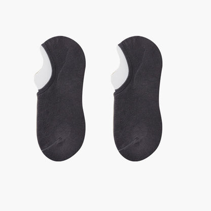 Einfarbige, dehnbare, unsichtbare Socken (8 Paar) - Dunkelgrau - EU42-48 (US8,5-13) - image 16