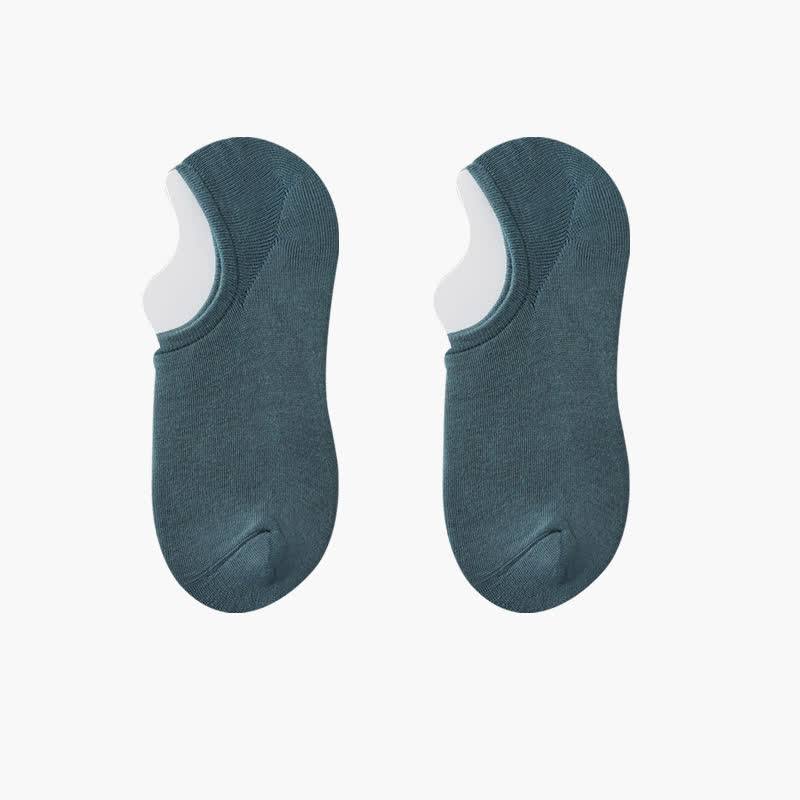 Einfarbige, dehnbare, unsichtbare Socken (8 Paar) - Grün - EU42-48 (US8,5-13) - image 11