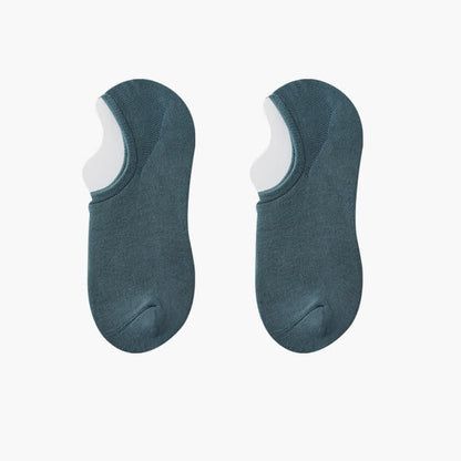 Einfarbige, dehnbare, unsichtbare Socken (8 Paar) - Grün - EU42-48 (US8,5-13) - image 11