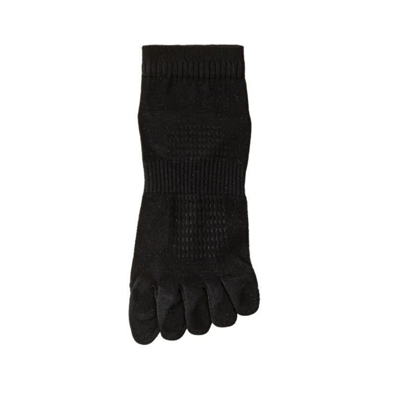 Zehensocken aus reinem Baumwollmesh (3 Paar) - Schwarz - EU39-45 (US6-11) - image 6