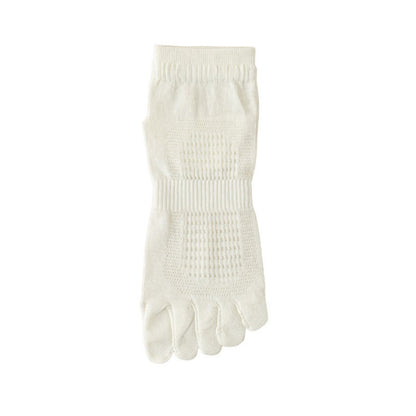 Zehensocken aus reinem Baumwollmesh (3 Paar) - Weiß - EU39-45 (US6-11) - image 5