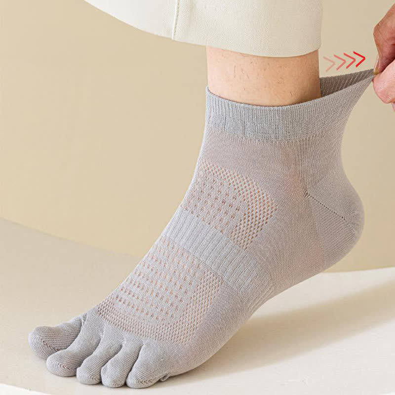 Zehensocken aus reinem Baumwollmesh (3 Paar) - image 17