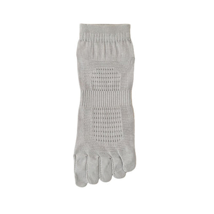 Zehensocken aus reinem Baumwollmesh (3 Paar) - Hellgrau - EU39-45 (US6-11) - image 8