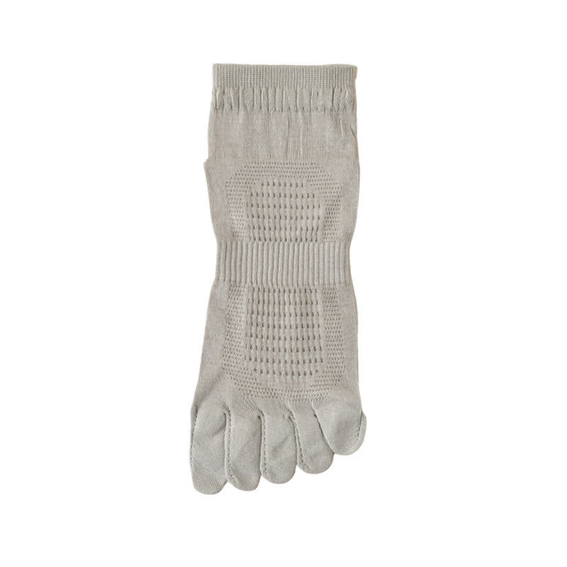 Zehensocken aus reinem Baumwollmesh (3 Paar) - Hellgrün - EU39-45 (US6-11) - image 9
