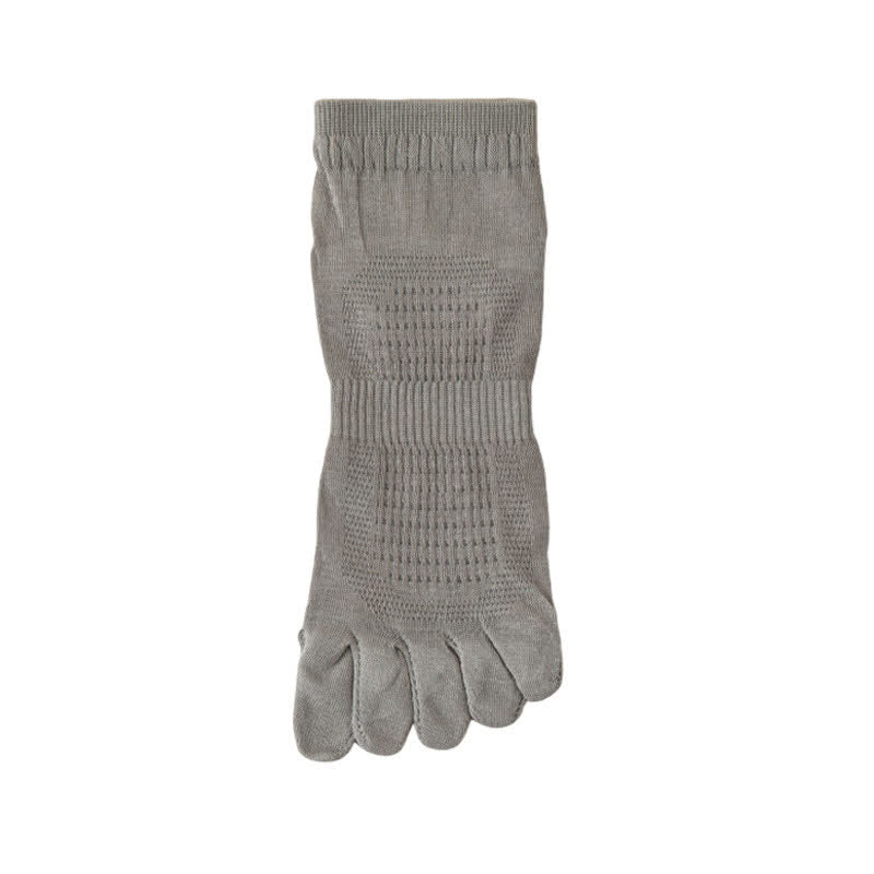 Zehensocken aus reinem Baumwollmesh (3 Paar) - Dunkelgrau - EU39-45 (US6-11) - image 11