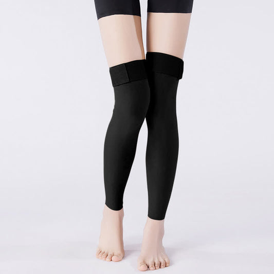 Leichte, nahtlose Beinlinge mit Riemen