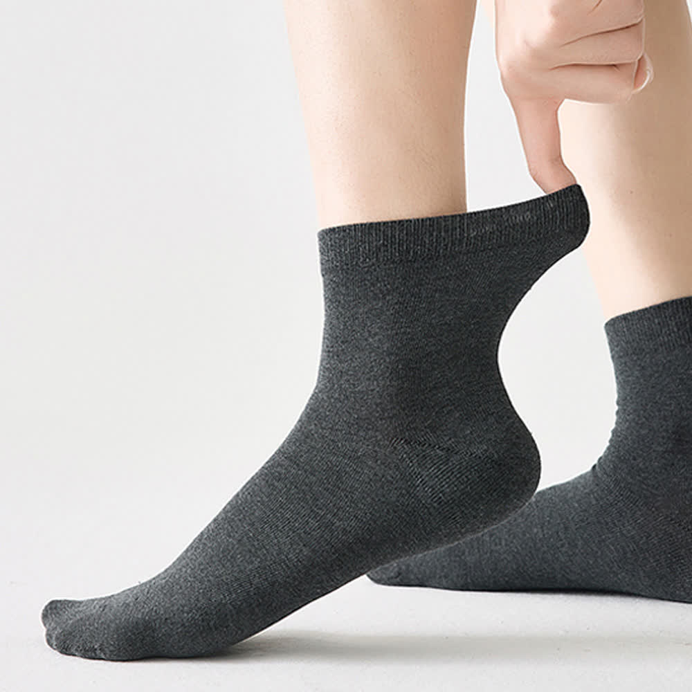 Antibakterielle, atmungsaktive Söckchen aus reiner Baumwolle (5 Paar)
