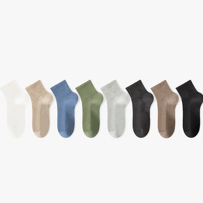 Dünne, atmungsaktive Söckchen aus reinem Baumwollnetz (7 Paar)