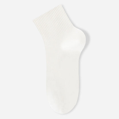 Dünne, atmungsaktive Söckchen aus reinem Baumwollnetz (7 Paar) - Weiß - EU40-45 (US7-11) - image 3