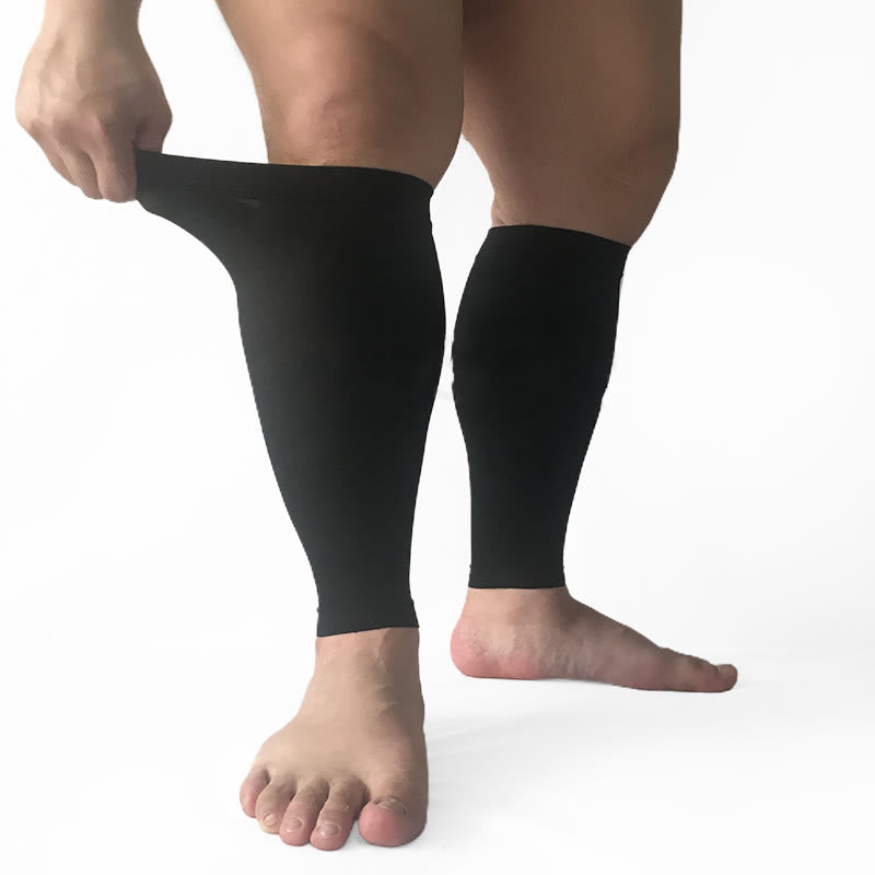 Bundle Übergröße Oberschenkelhohe Kompressionsstrümpfe + Wadenmanschetten - image 6