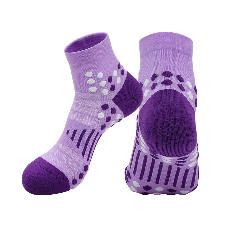 Knöchel-Kompressionssocken zum Radfahren mit gezielter Unterstützung (4 Paar)